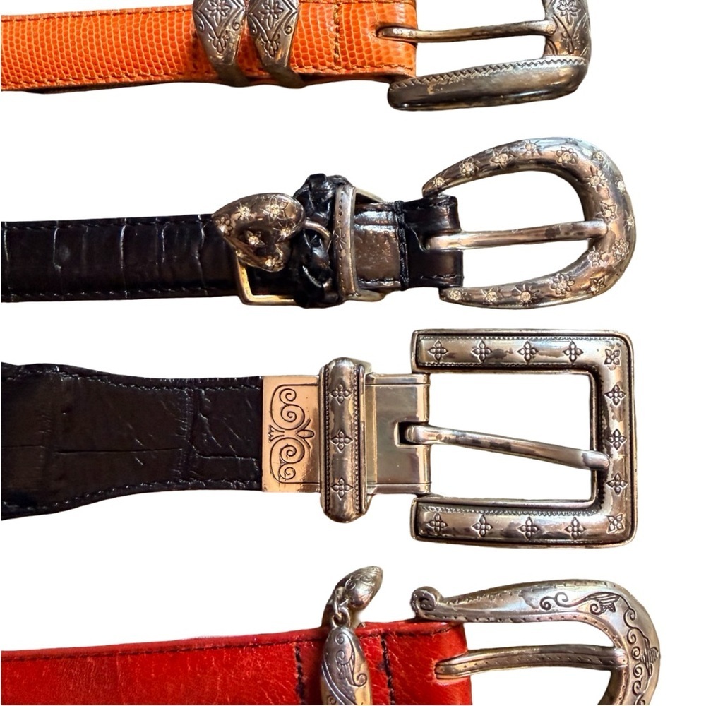 Vintage Brighton Red Leather Belt – Size XL ❤️ - Picture 14 of 14